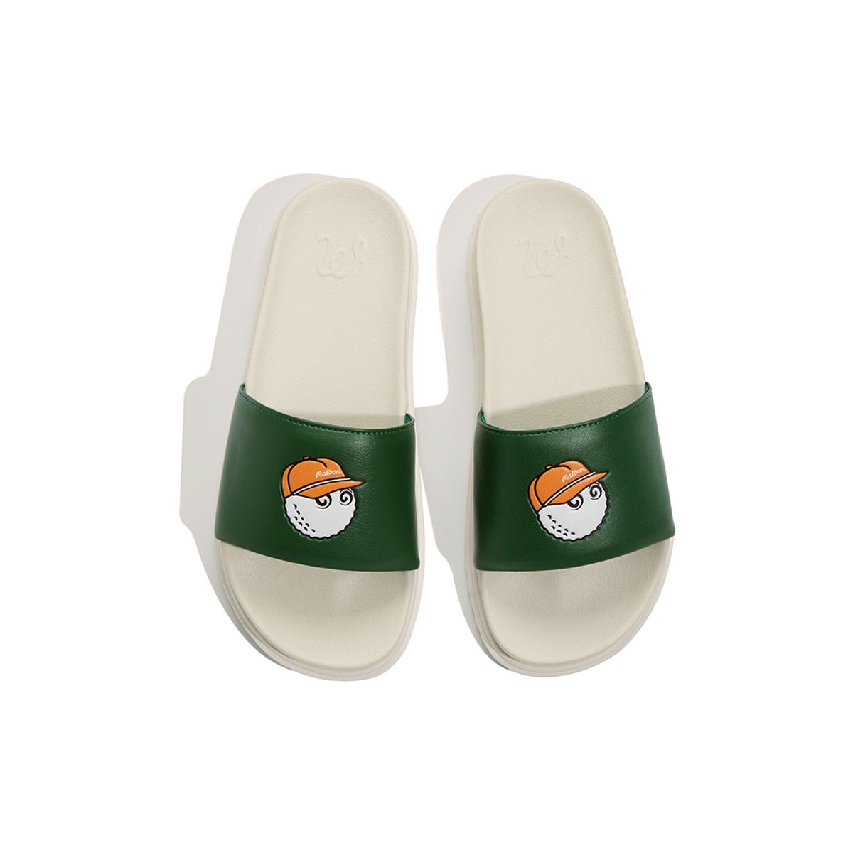 말본 골프(MALBON GOLF) 버킷 슬라이드 IVORY GREEN