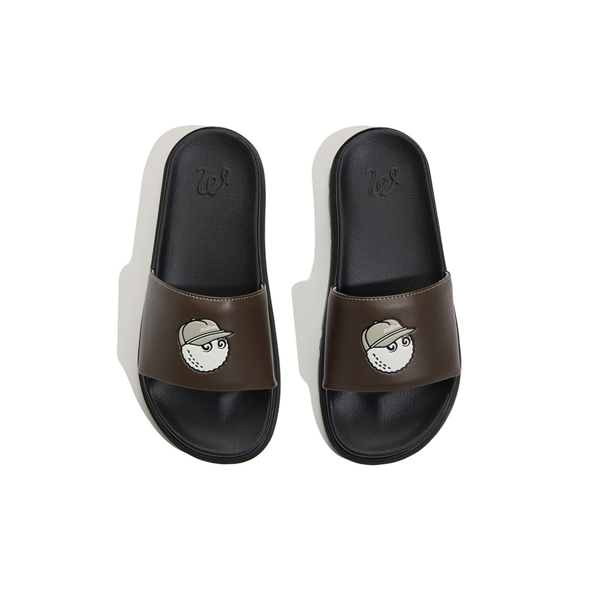 말본 골프(MALBON GOLF) 버킷 슬라이드 BLACK BROWN