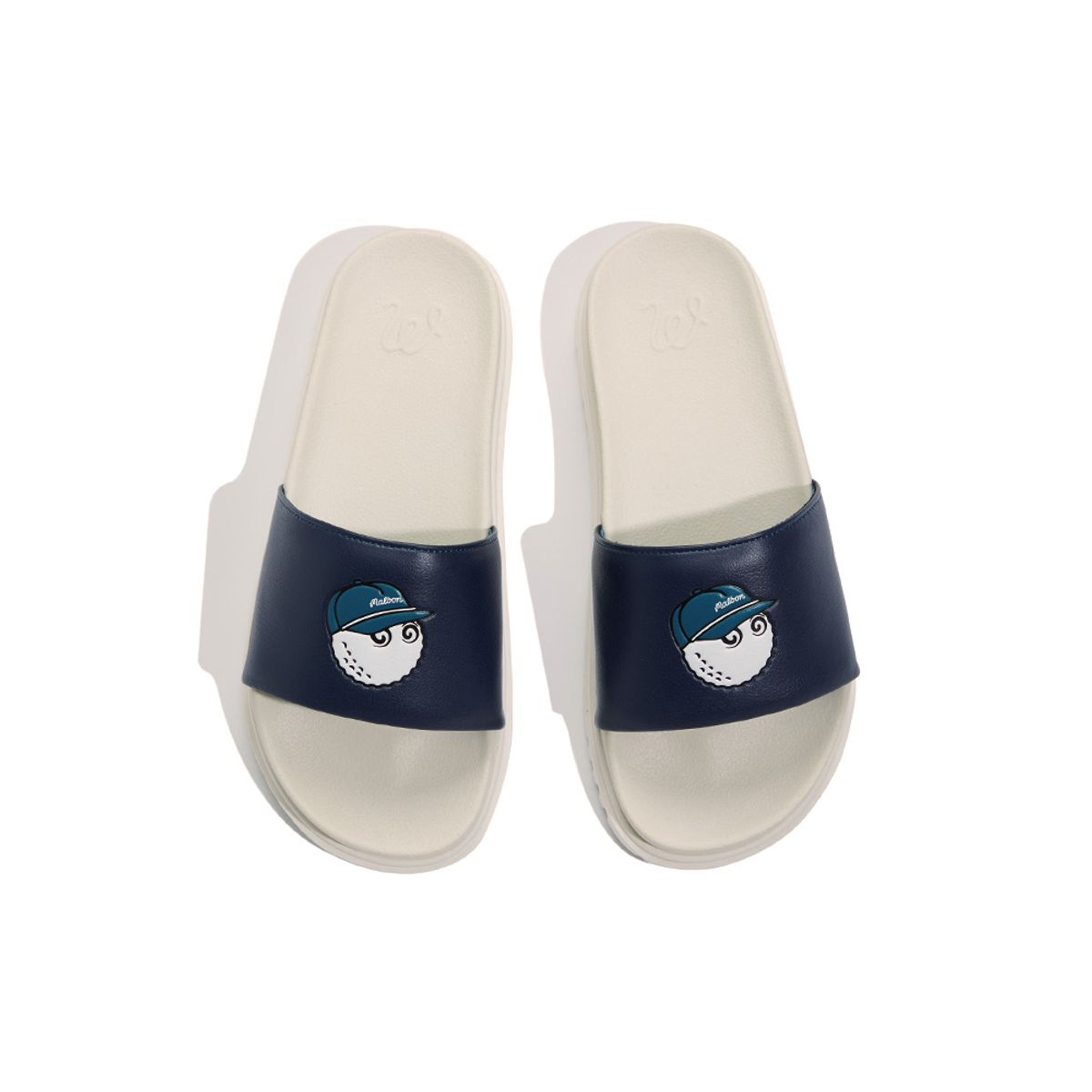 말본 골프(MALBON GOLF) 버킷 슬라이드 IVORY NAVY