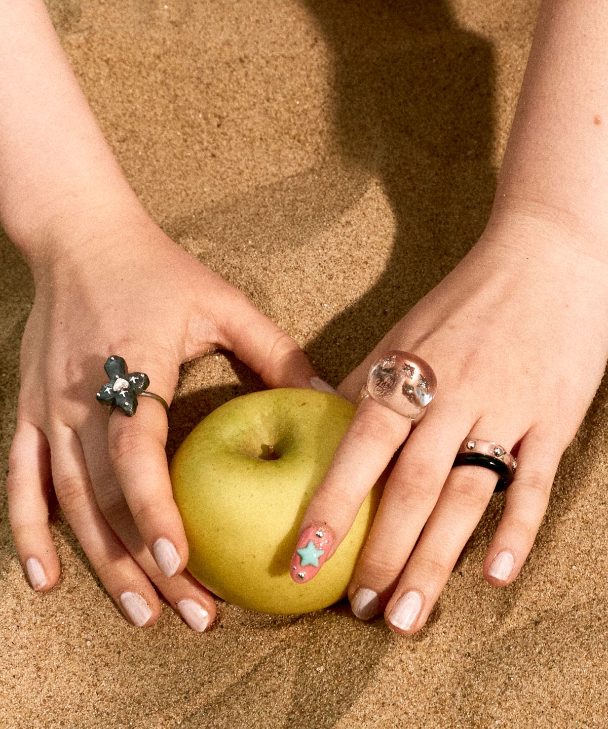 엔프프(NFF) agape ring-black
