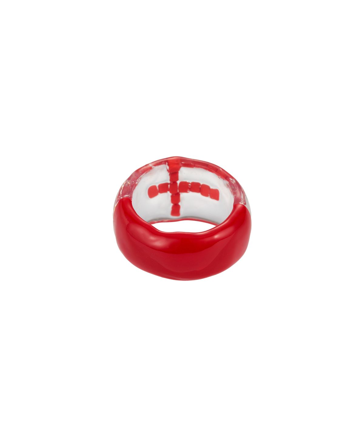 엔프프(NFF) mercy wide half ring-red