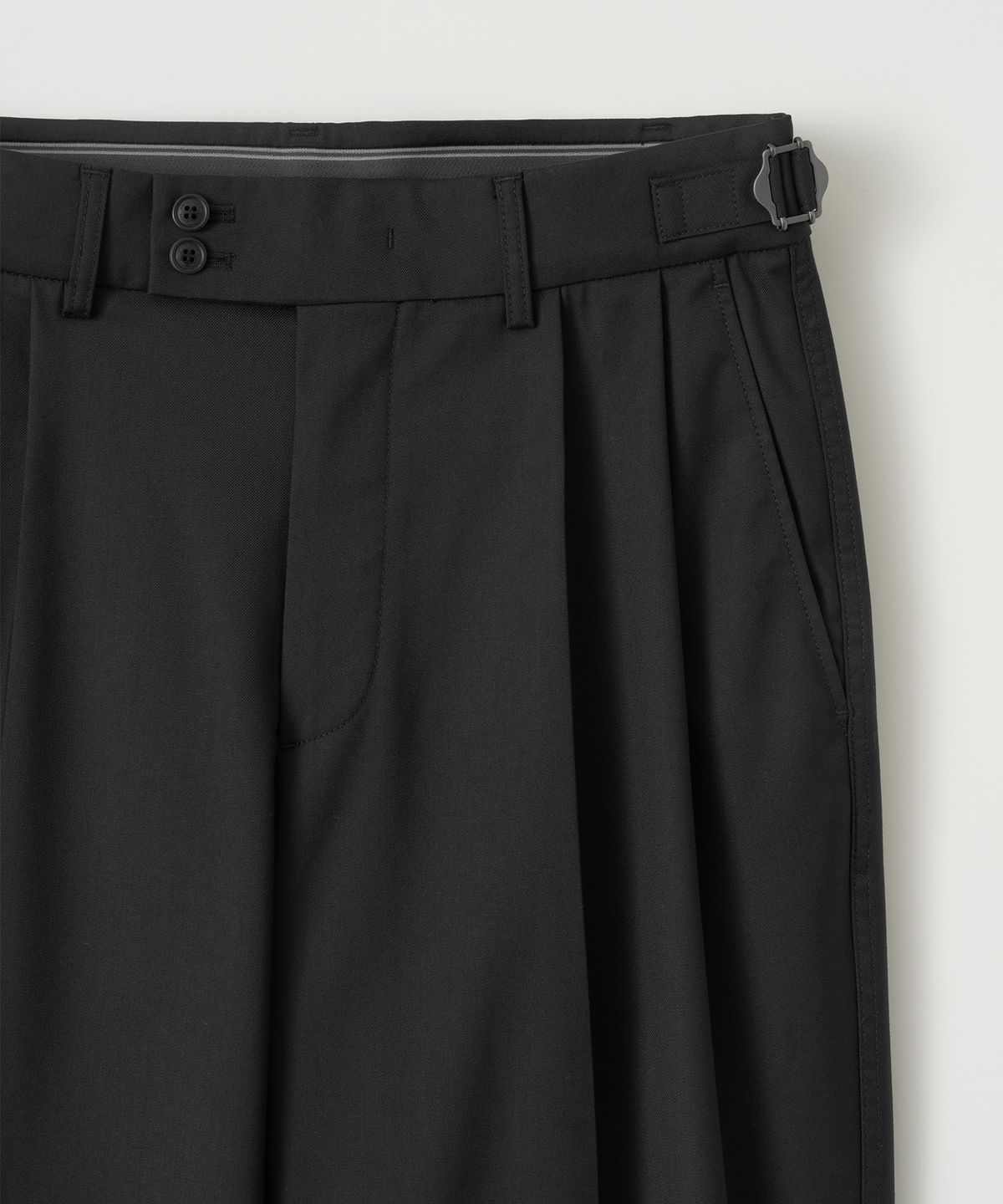 어나더 오피스(ANOTHER OFFICE) [SS] Santiago Slacks Standard Flexible (Black)