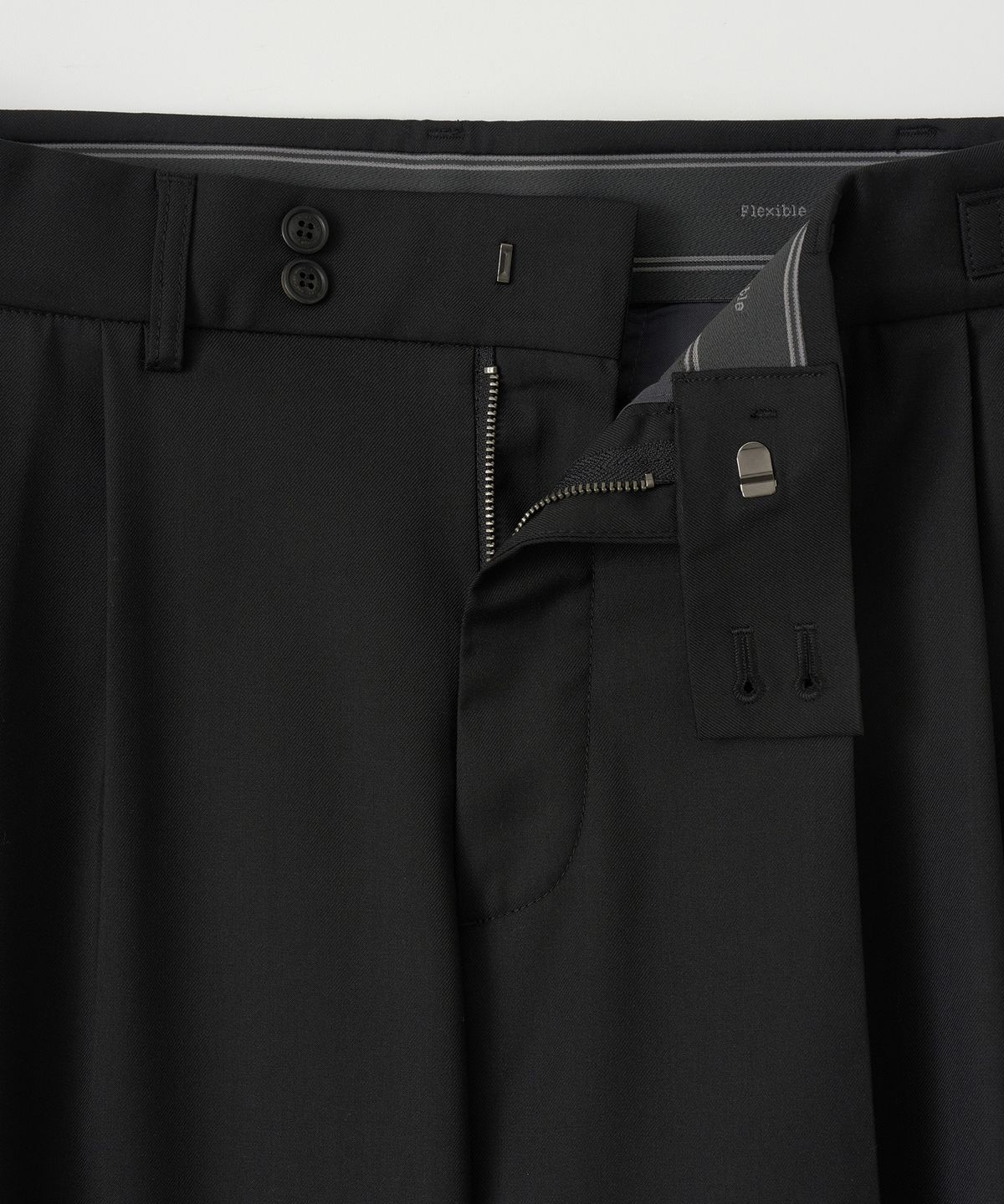 어나더 오피스(ANOTHER OFFICE) [SS] Santiago Slacks Standard Flexible (Black)