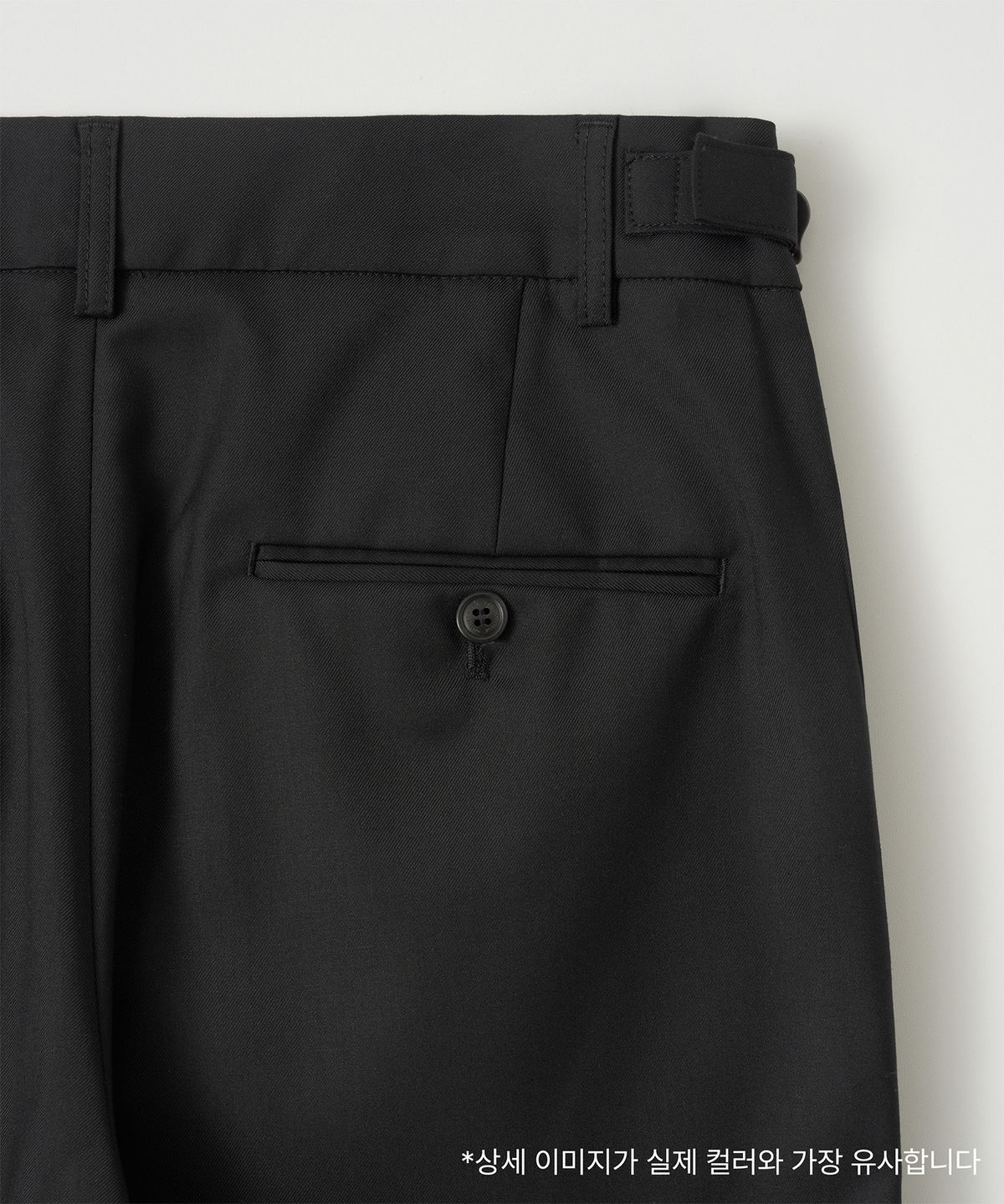 어나더 오피스(ANOTHER OFFICE) [SS] Santiago Slacks Standard Flexible (Black)