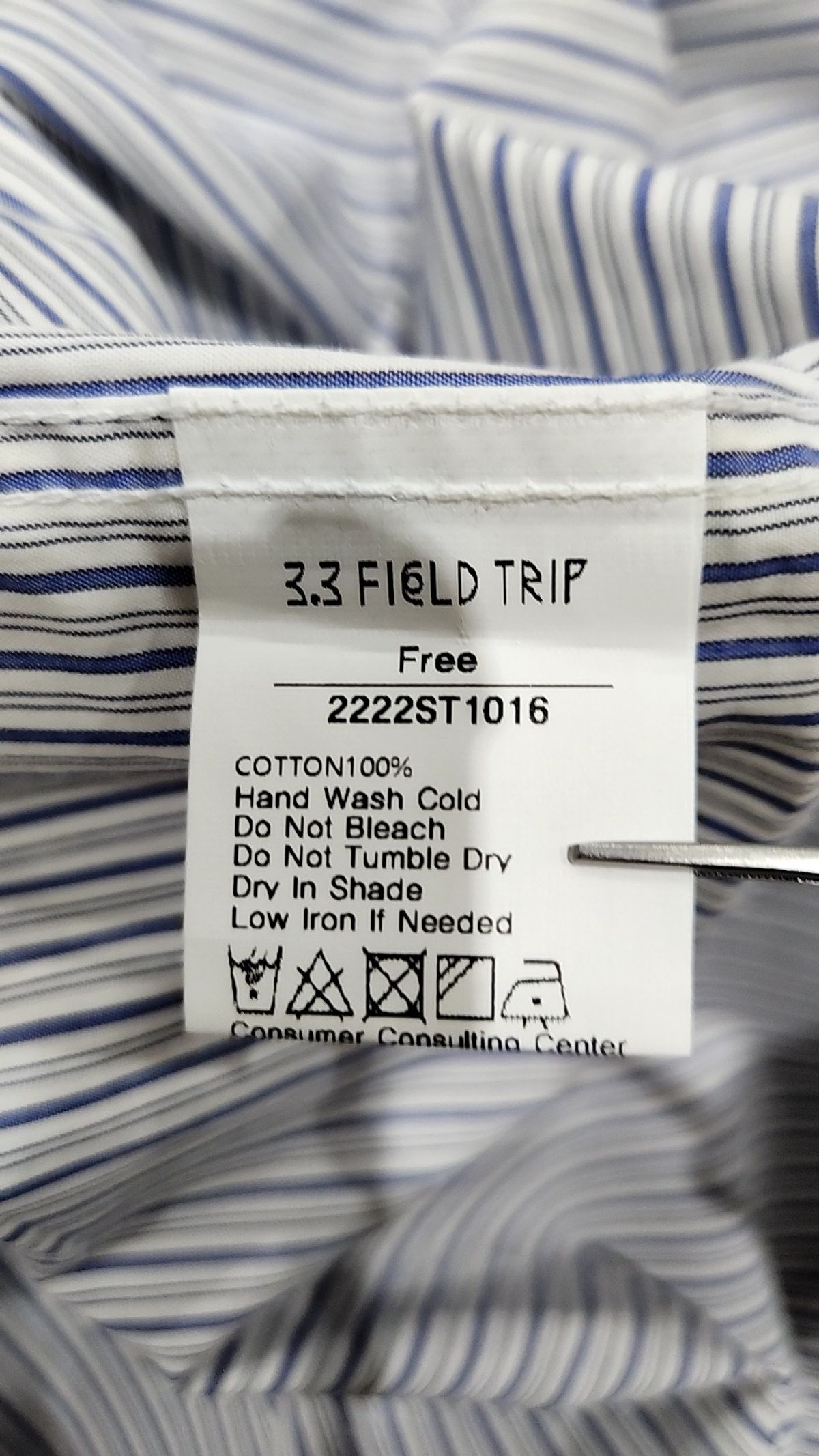 3.3 필드트립(3.3 FIELD TRIP) 캐주얼 셔츠 FREE