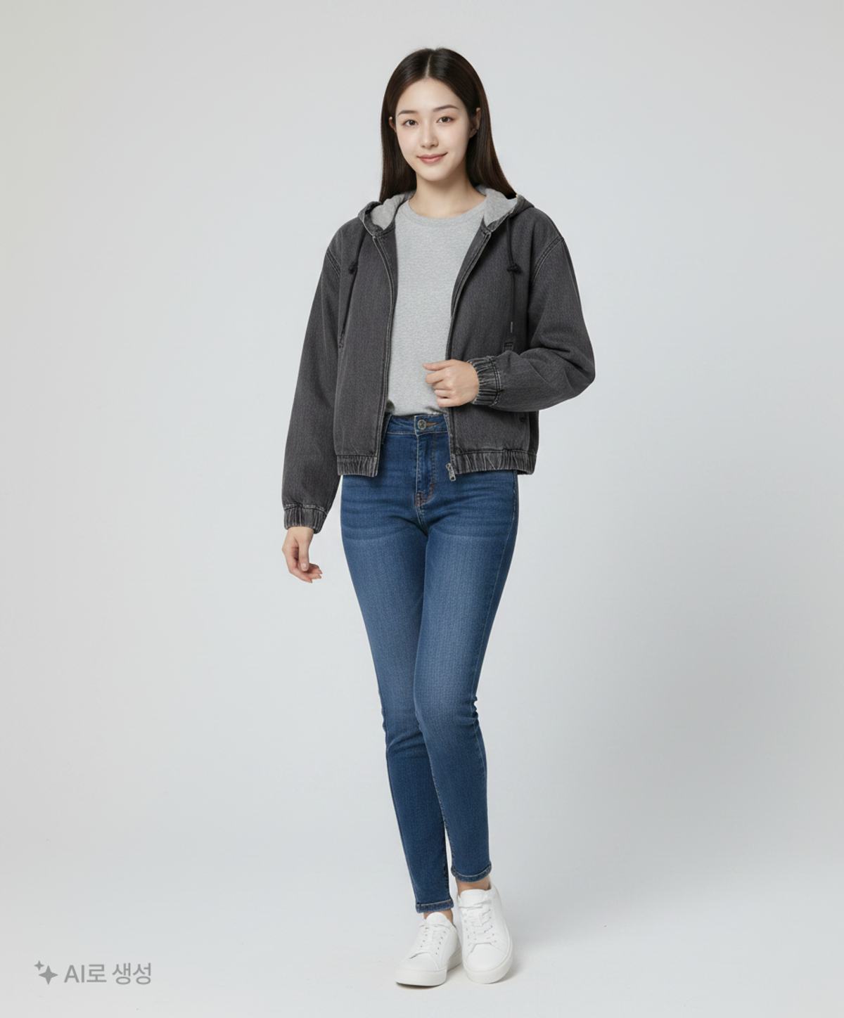 스파오(SPAO) 데님/트러커 재킷 M