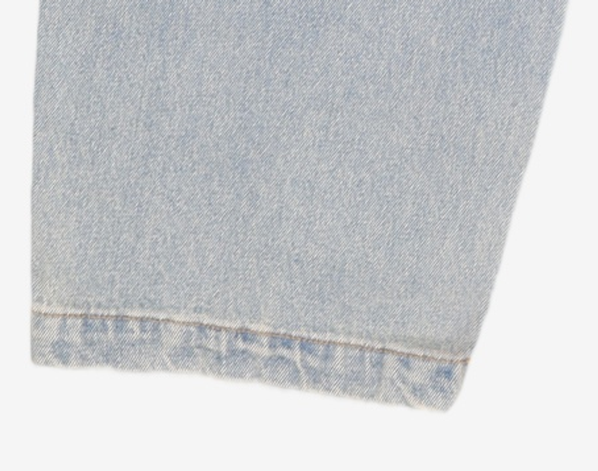아카이브 볼드(ARCHIVE BOLD) DESTROYED DENIM PANTS (LIGHT BLUE) M