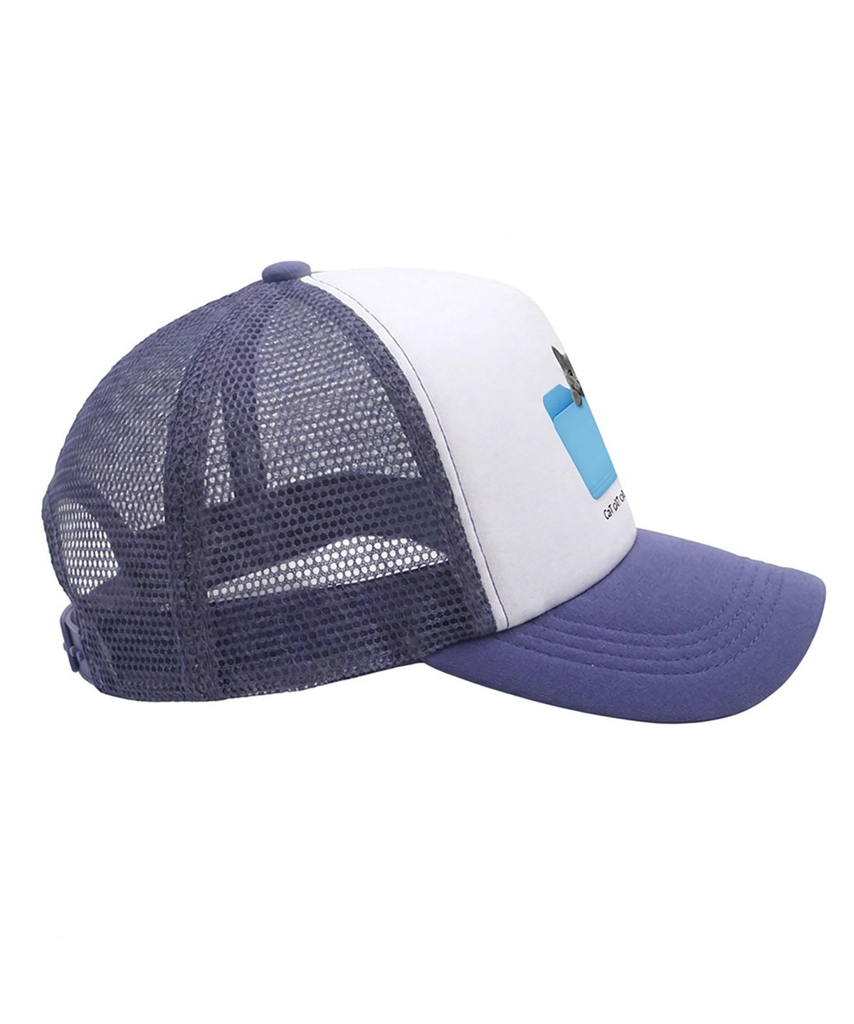 어라이트앵글(ARIGHTANGLE) Cat folder trucker cap (2 Color)