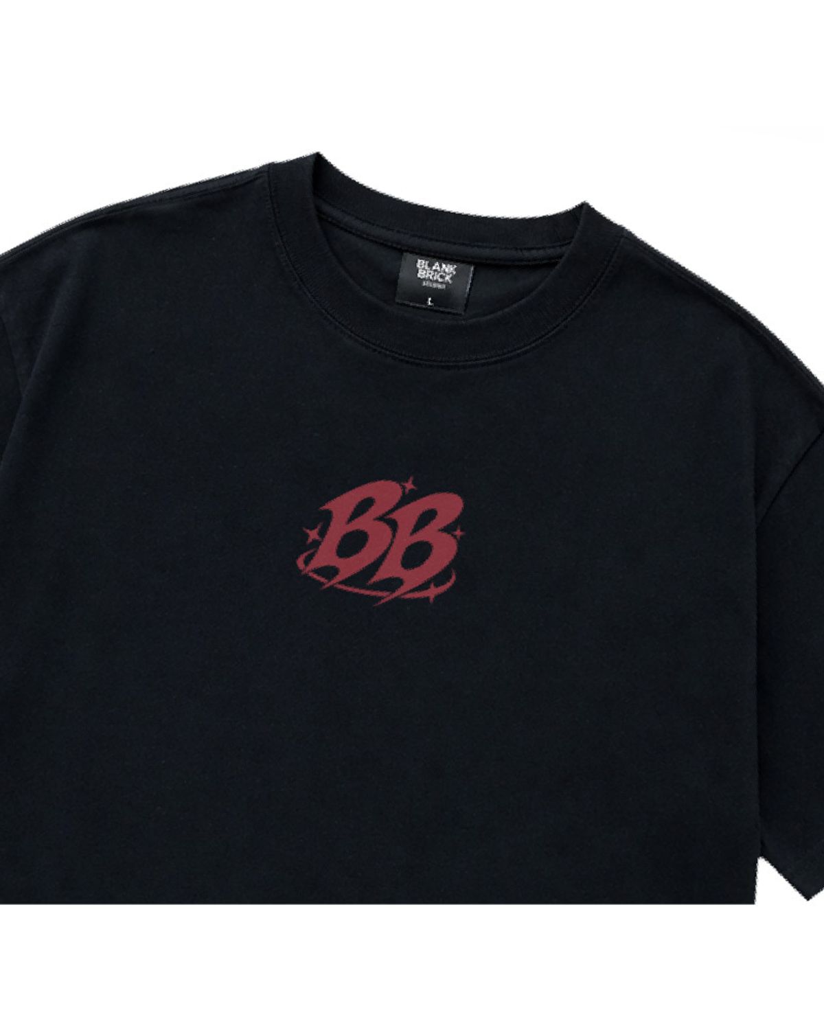 블랭크브릭(BLANKBRICK) BB 라이프 반팔티셔츠(블랙)