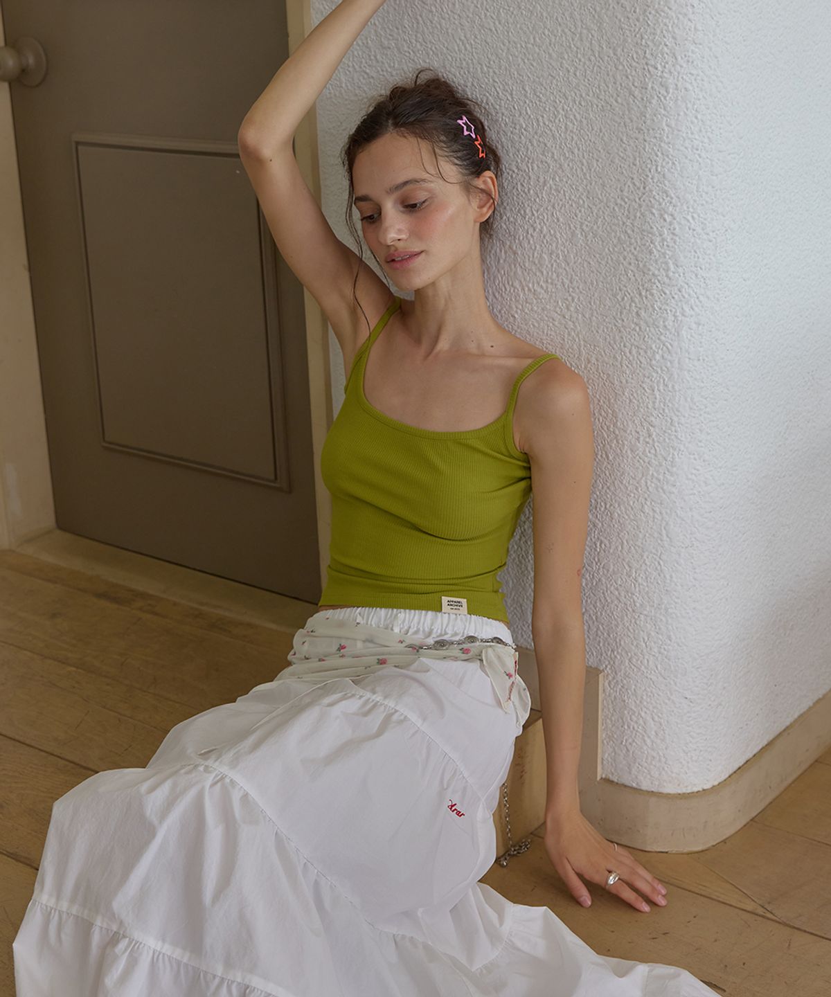 어패럴아카이브(APPAREL ARCHIVE) Bella soft sleeveless - Olive