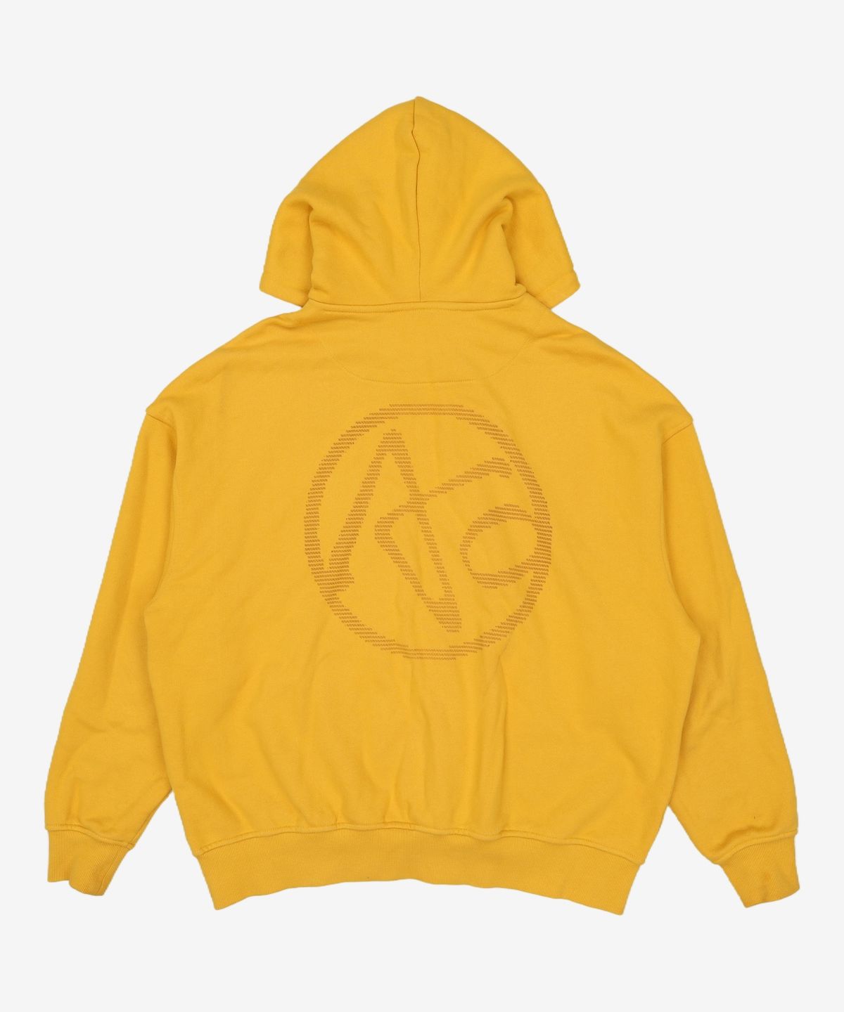 애드오프(ADDOFF) DIGITAL LOGO HOODY YELLOW M