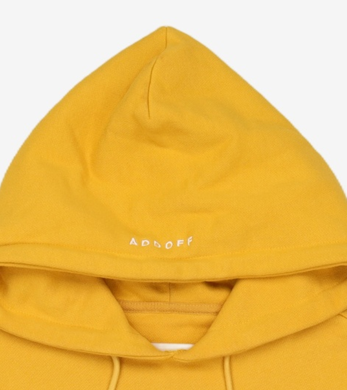 애드오프(ADDOFF) DIGITAL LOGO HOODY YELLOW M