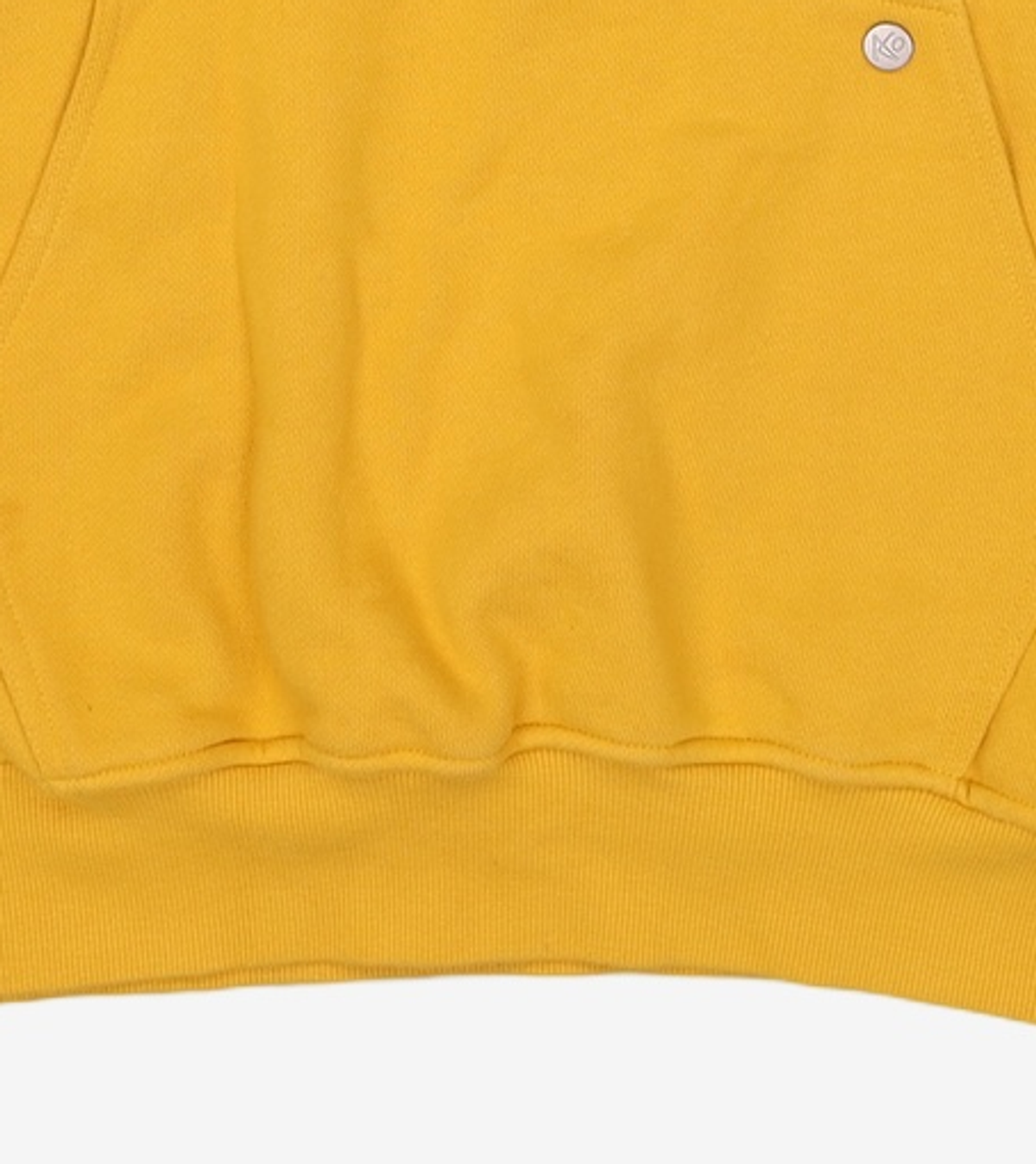 애드오프(ADDOFF) DIGITAL LOGO HOODY YELLOW M
