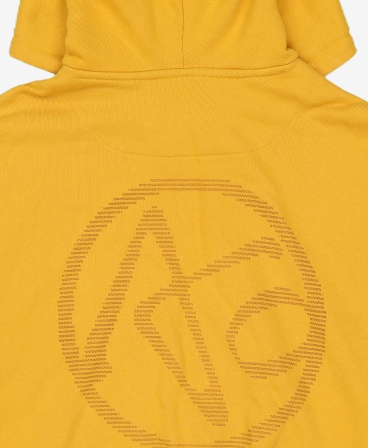 애드오프(ADDOFF) DIGITAL LOGO HOODY YELLOW M