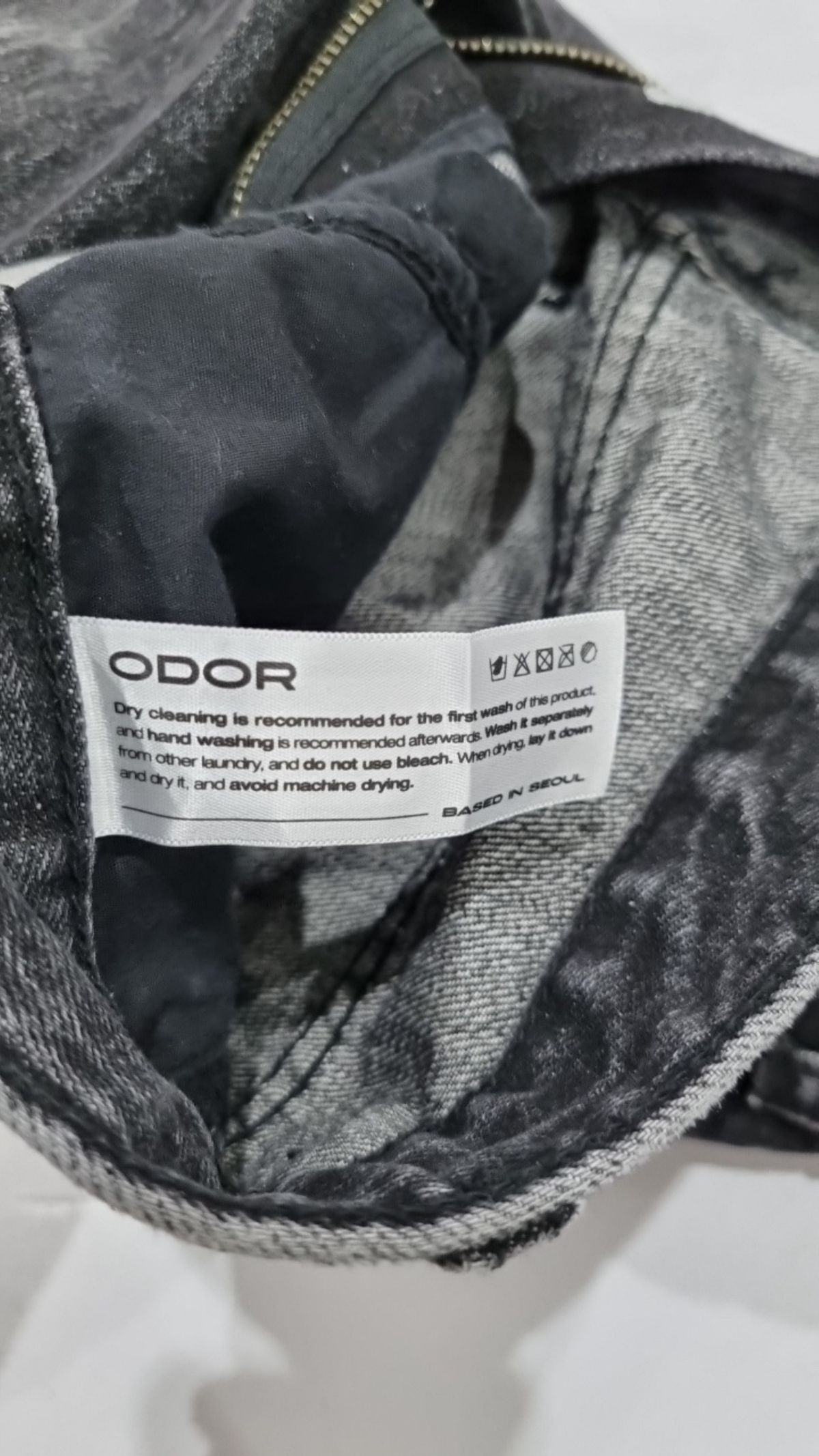 오도어(ODOR) 청/데님 팬츠 1