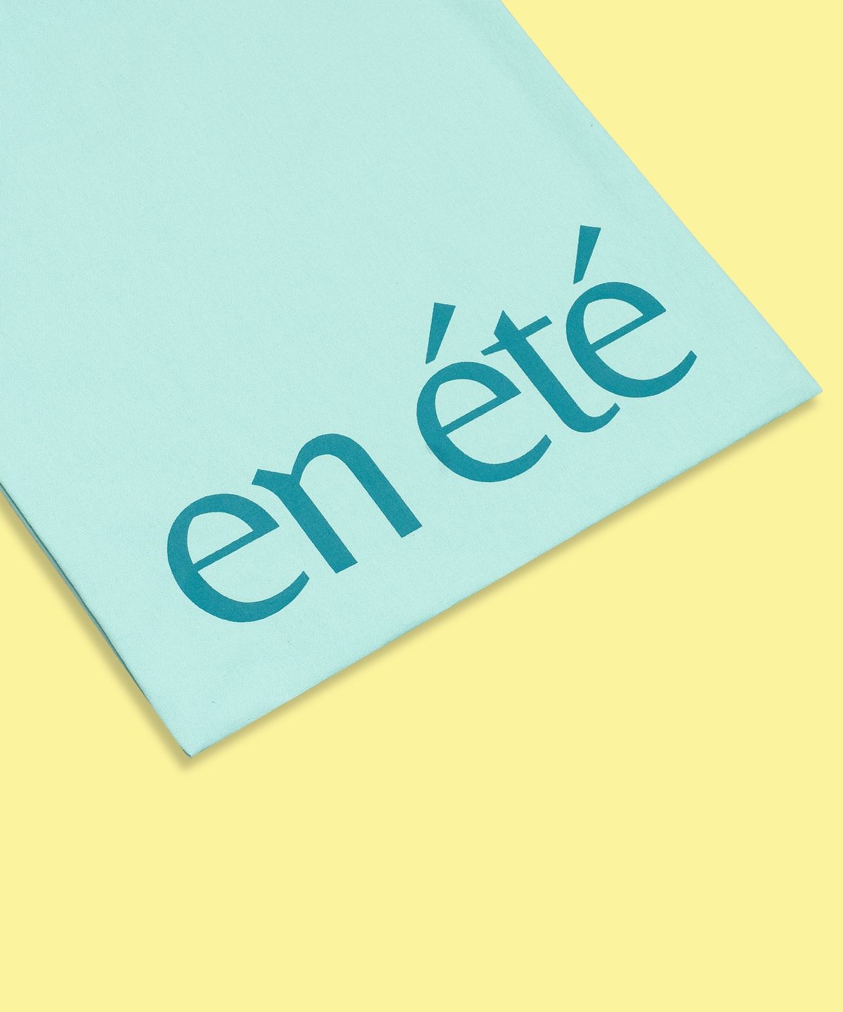 앙에떼(EN ÉTÉ) P022 (민트/틸 그린 로고)_앙에떼 시즈널 라인