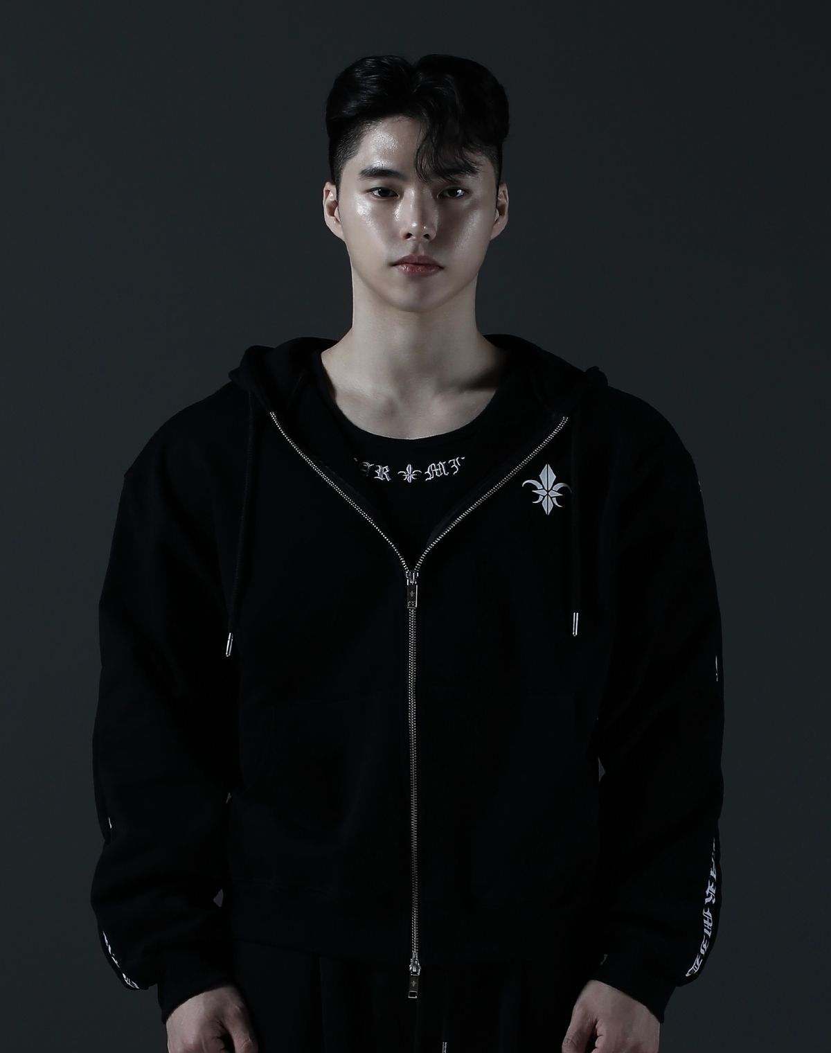 카미드(CARMID) 노블 밴드 후드집업 [블랙]