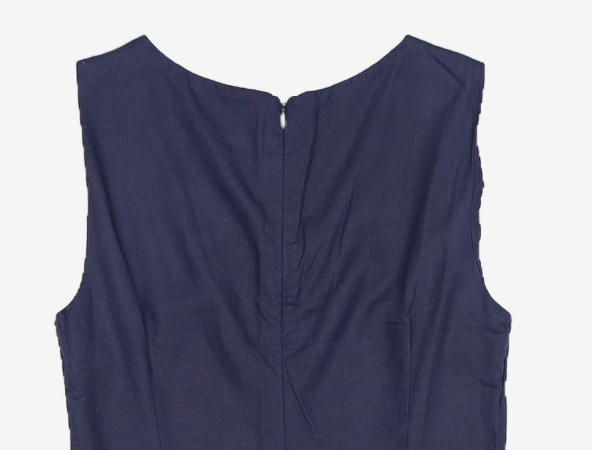 미쏘(MIXXO) 린넨 슬리브리스 원피스 MIWOW9706A M
