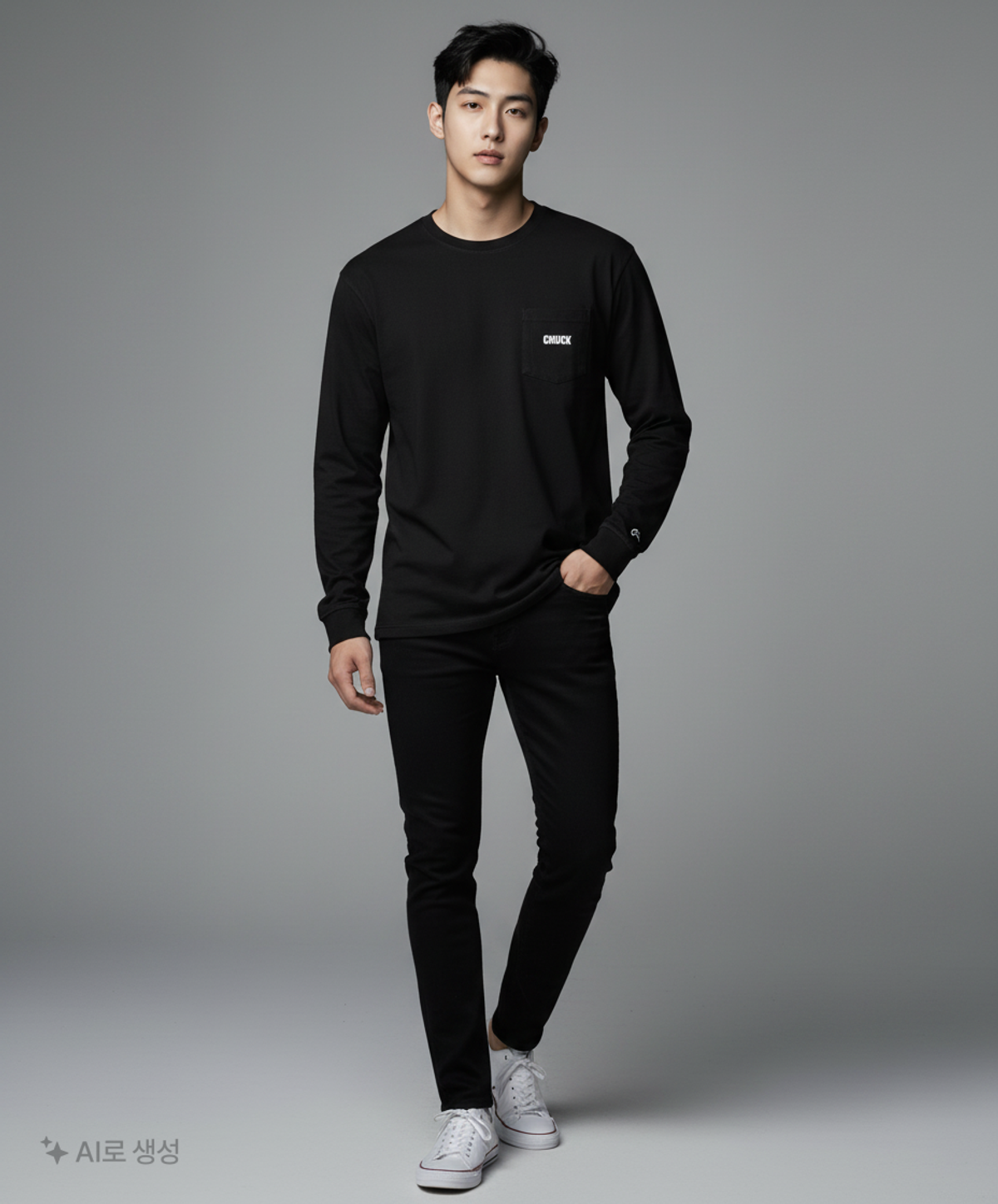 척(CHUCK) 긴소매 티셔츠 L