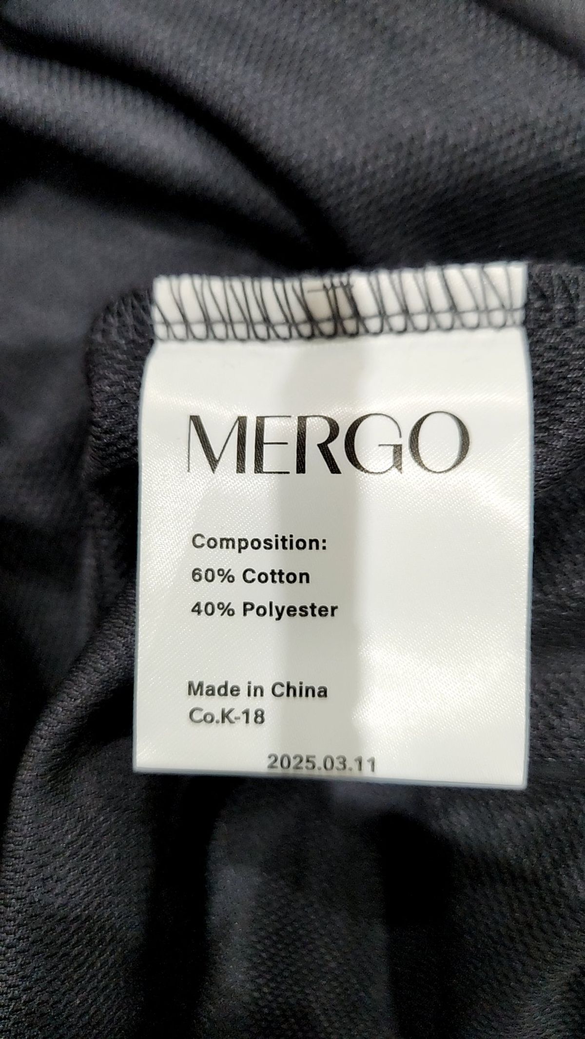 메르고(MERGO) 반소매 티셔츠 L
