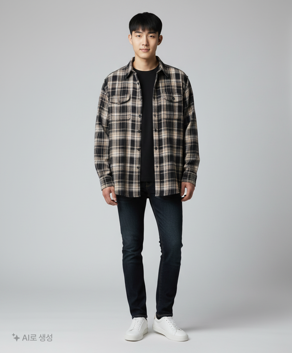 스탠다드에러(STANDARDERROR) 캐주얼 셔츠 L