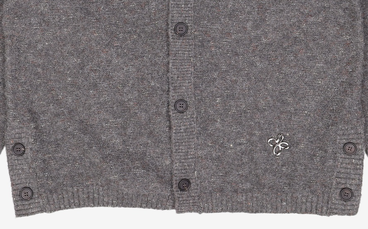 마틴플랜(MARTIN PLAN) Reims Hairy Cardigon - GREY 100