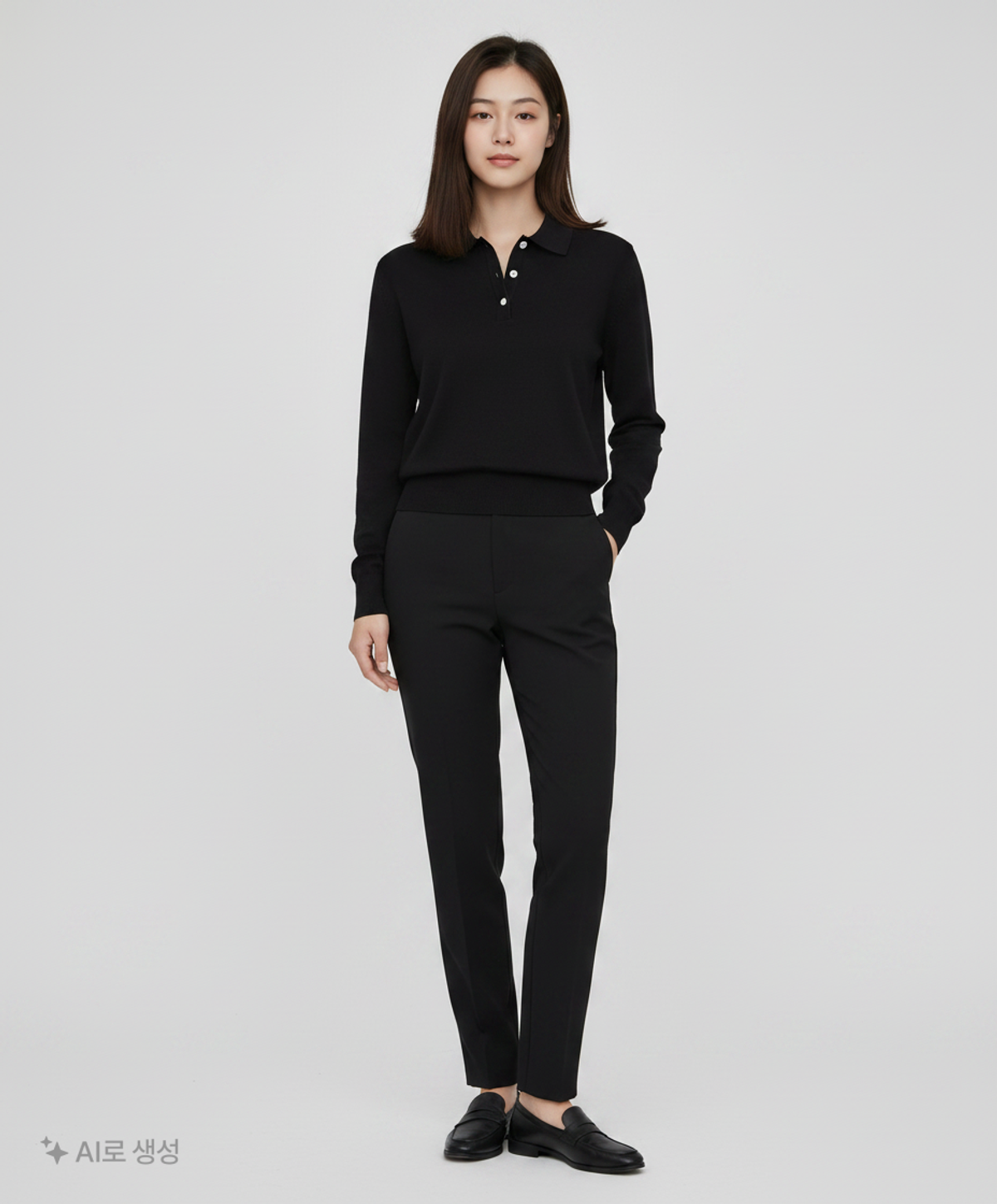 론트(LOHNT) 피케/카라 티셔츠 L