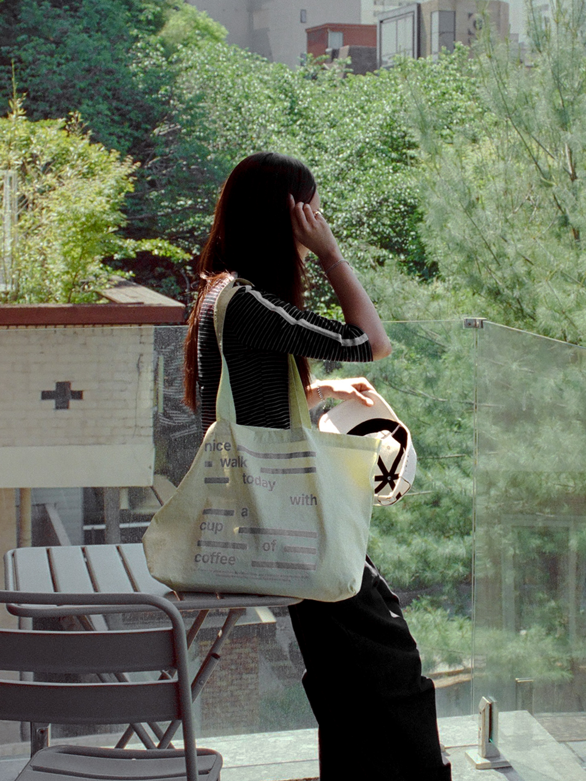 아코크(ACOC) Nice Walk Today Eco Bag_Lemon