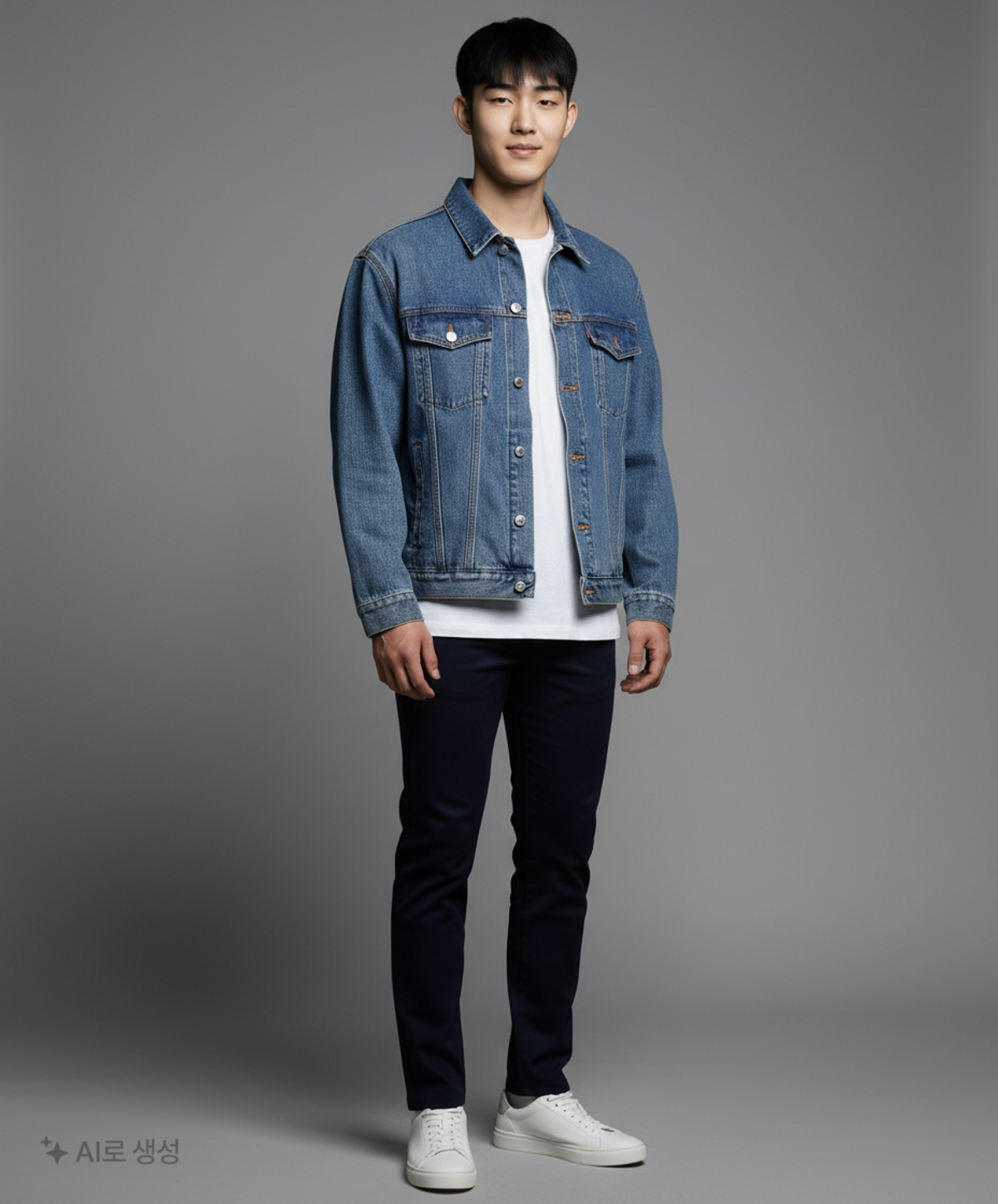 척(CHUCK) 데님/트러커 재킷 M