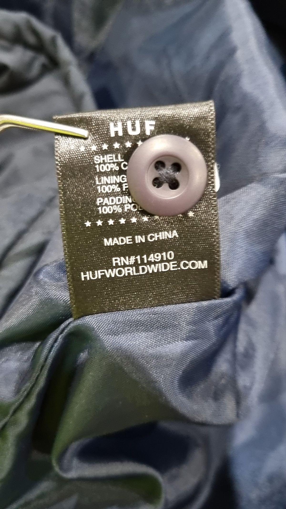 허프(HUF) 나일론/코치 재킷 S
