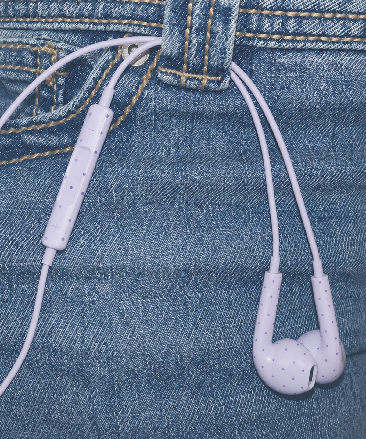 누아트(NUART) [별/도트패턴] 유선 이어폰 C타입 8핀 라이트닝 오픈형 earphone