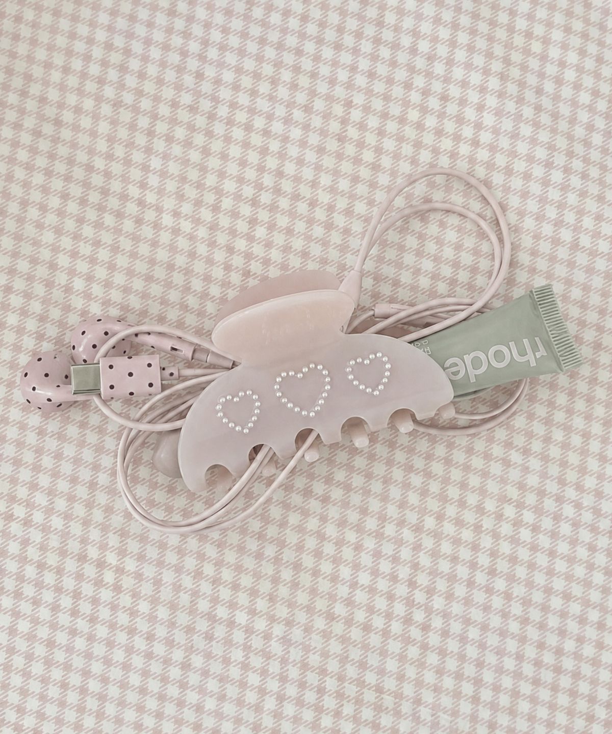 누아트(NUART) [별/도트패턴] 유선 이어폰 C타입 8핀 라이트닝 오픈형 earphone