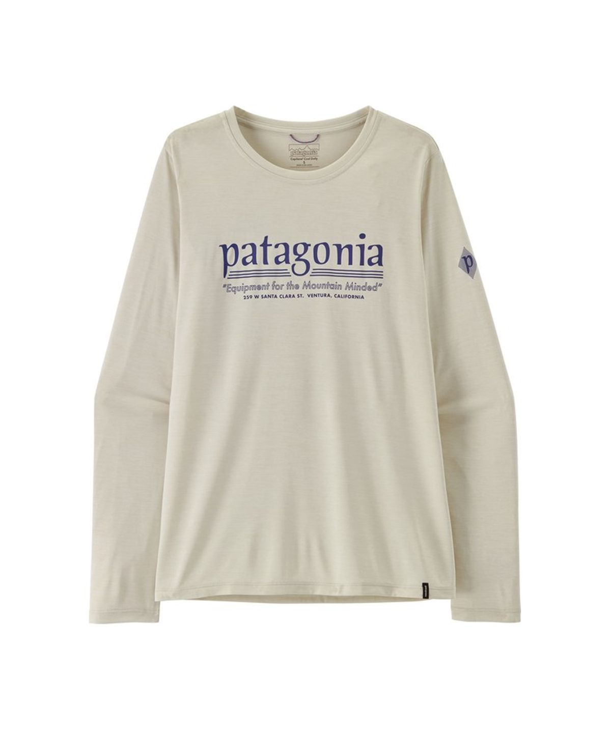 파타고니아(PATAGONIA) 우먼즈 롱-슬리브드 캐필린 쿨 데일리 셔츠 - 헛 트리퍼 / 45498R7