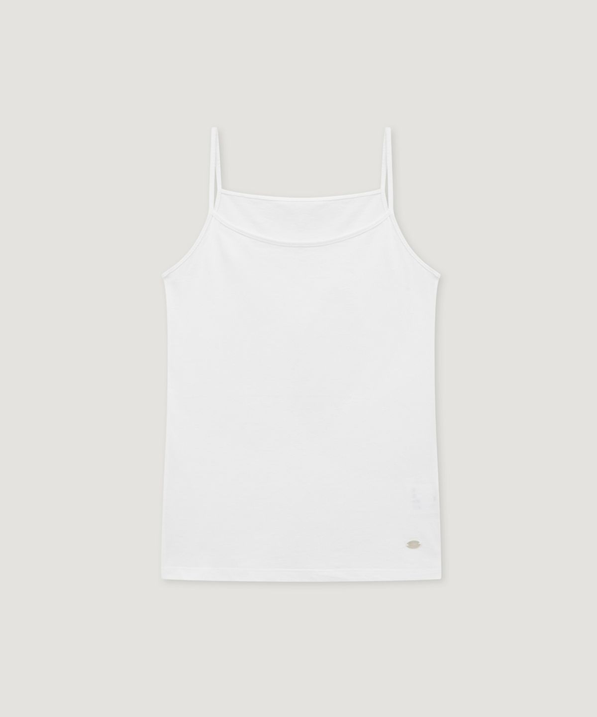 페르브(FERV) Cotton Square Neck Sleeveless - Ivory