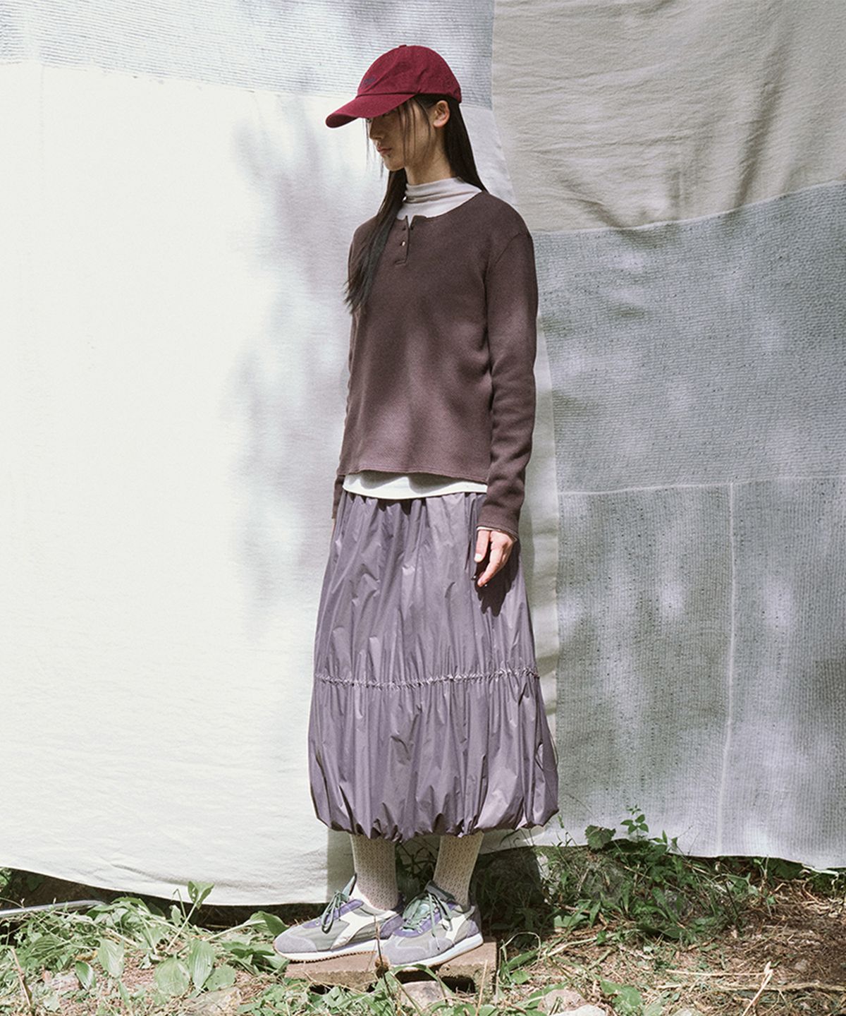 모노크롬(MONOCHROME) mons t-shirt (brown)