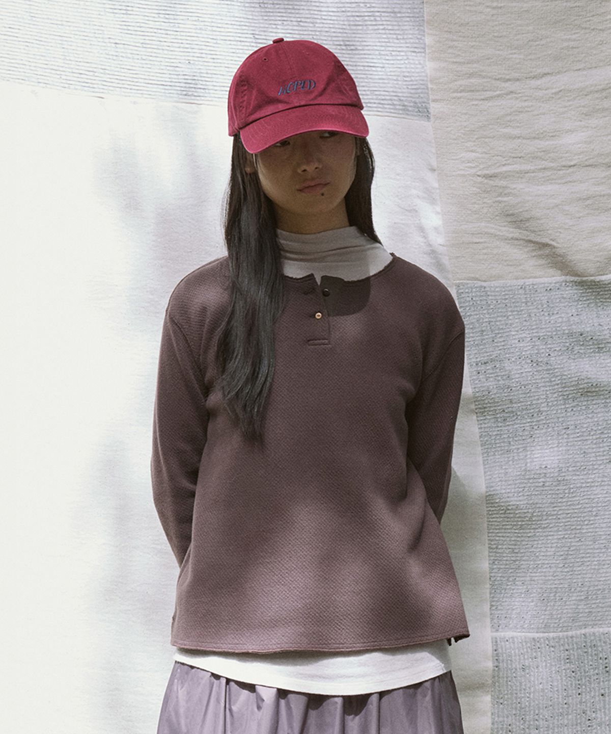 모노크롬(MONOCHROME) mons t-shirt (brown)