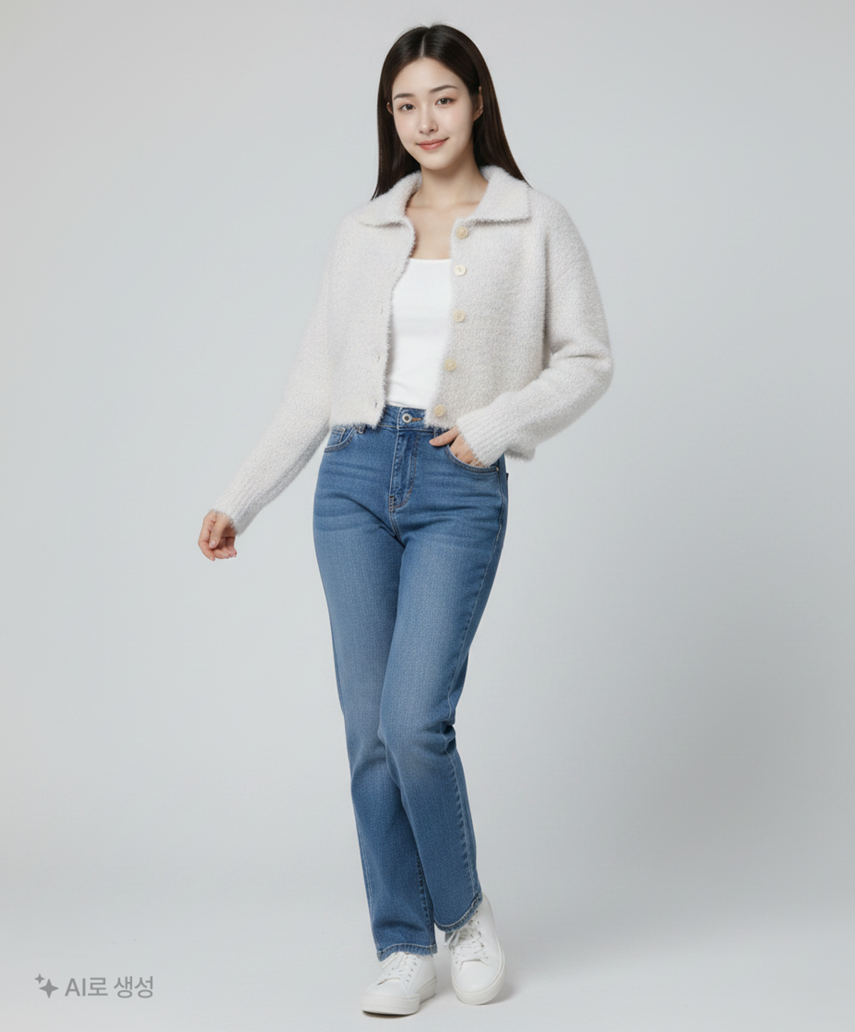 다이애그널(DIAGONAL) 카디건