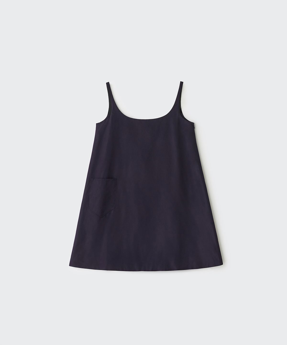 코스모스(COSMOSS) SHELTER MIDI DRESS (DEEP PURPLE)