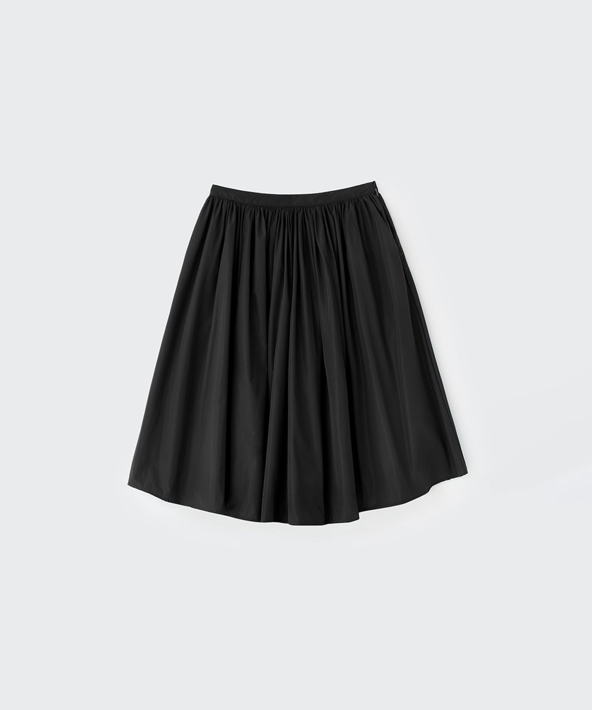 코스모스(COSMOSS) FULL FLARE VOLUME SKIRT (BLACK)