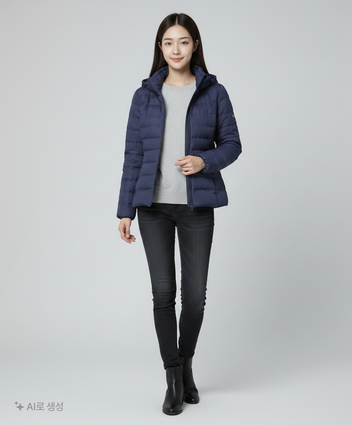 유니클로(UNIQLO) 숏 패딩/숏 헤비 아우터 M