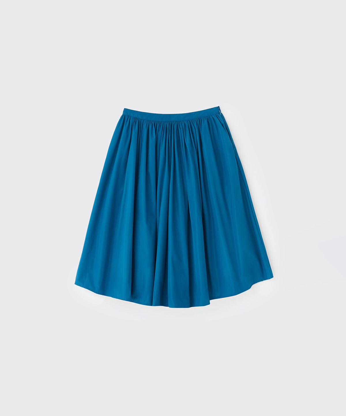 코스모스(COSMOSS) FULL FLARE VOLUME SKIRT (BLUE)