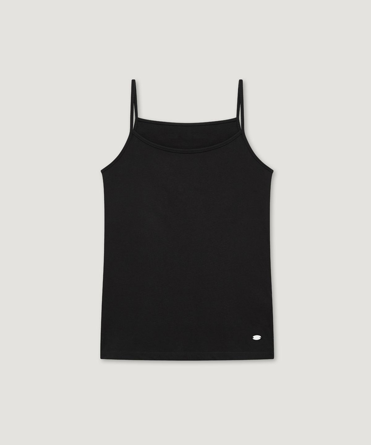 페르브(FERV) Cotton Square Neck Sleeveless - Black
