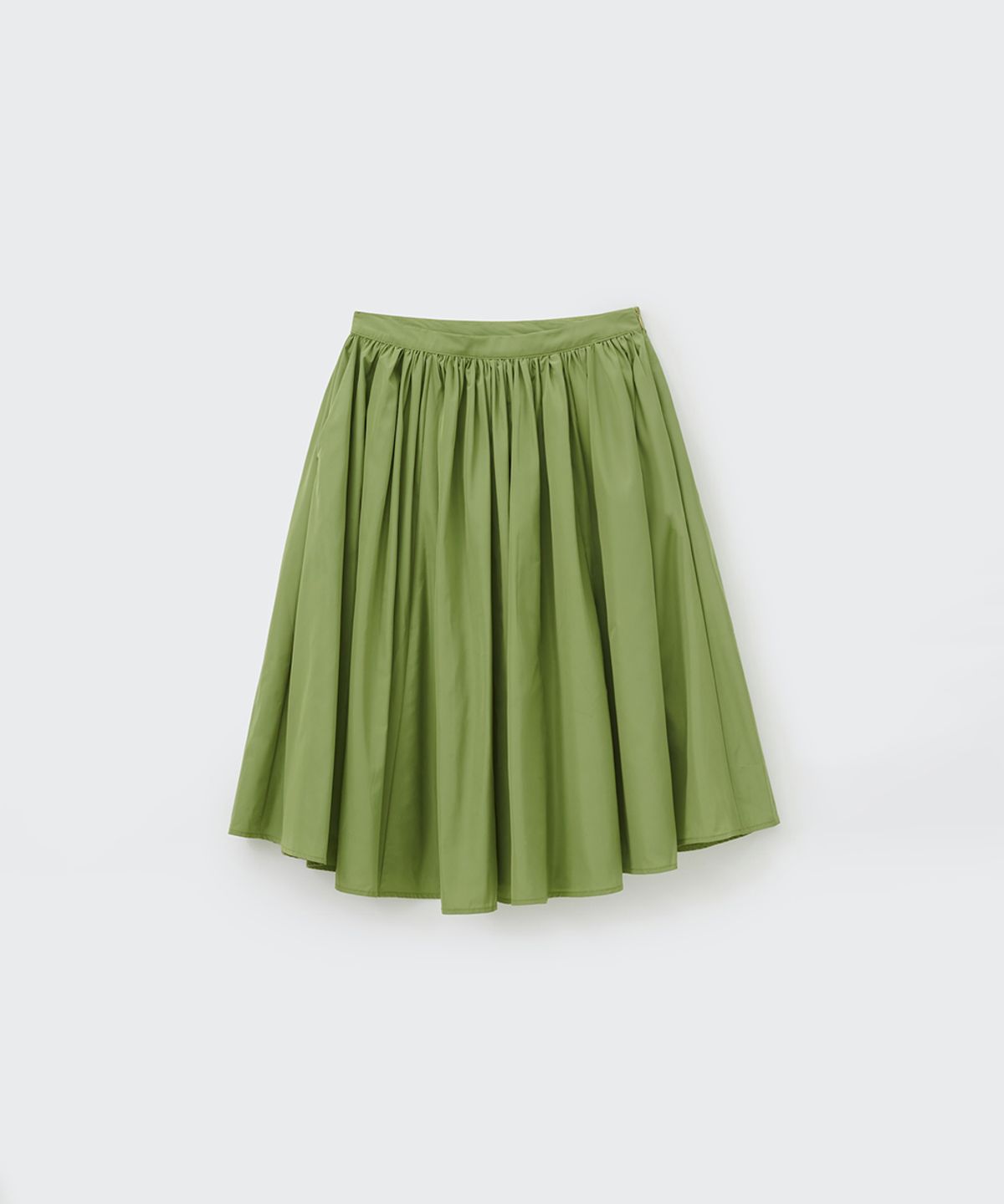 코스모스(COSMOSS) FULL FLARE VOLUME SKIRT (OLIVE)