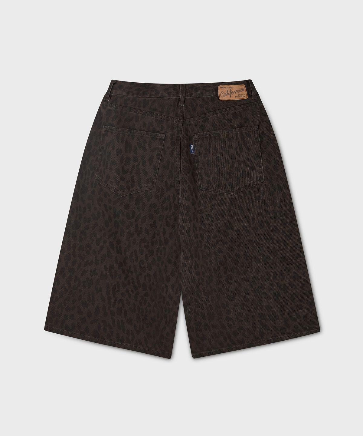 후아유(WHO.A.U) Leopeard Bermuda Pants / WHTHG3771F