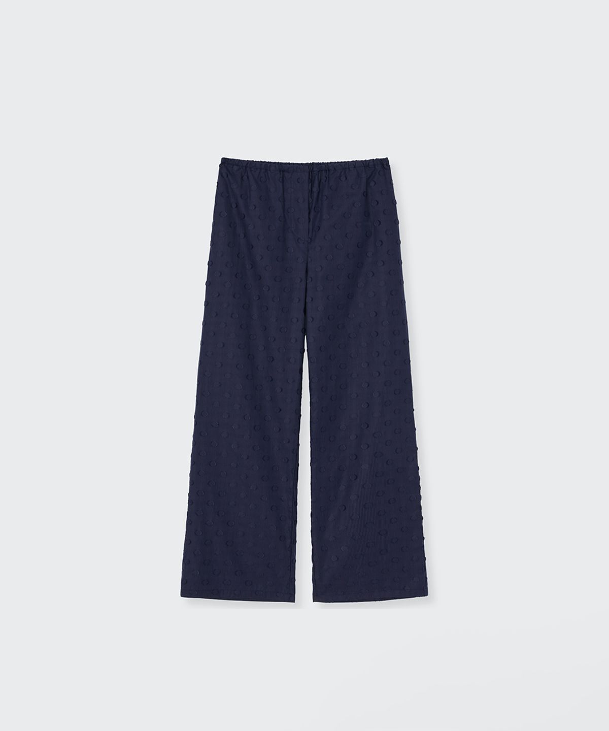 코스모스(COSMOSS) SOFT DOT PANTS (NAVY)