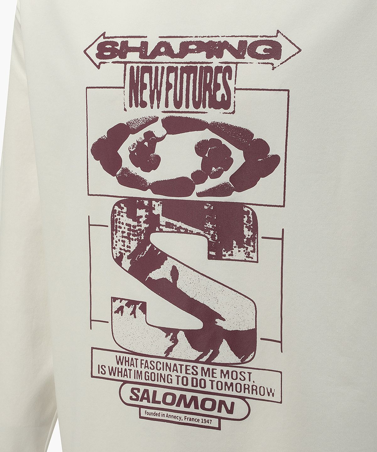 살로몬(SALOMON) 셰이핑 롱 슬리브_LD0394900