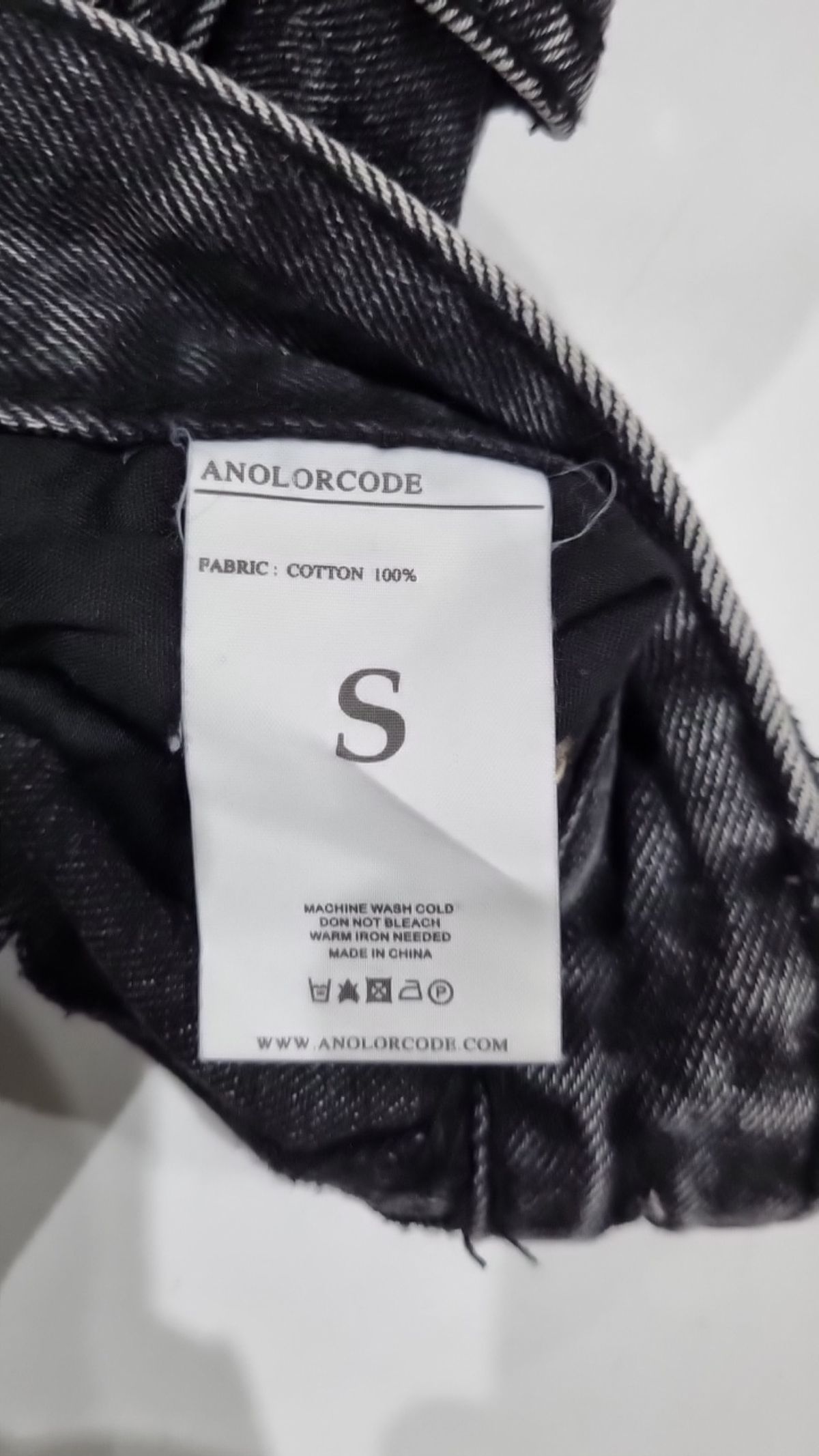 어널러코드(ANOLORCODE) 청/데님 팬츠 S