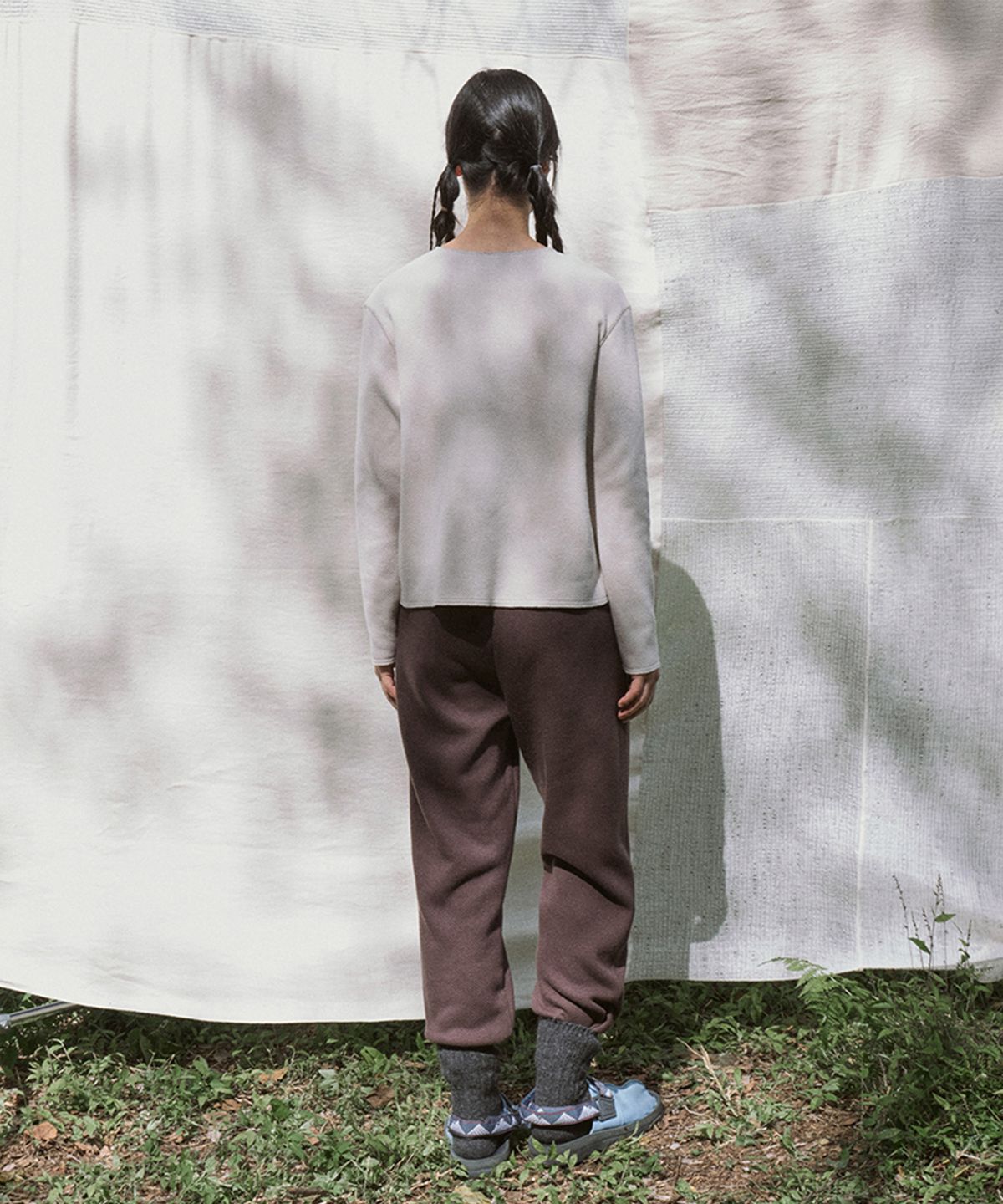 모노크롬(MONOCHROME) mons banding pants (brown)