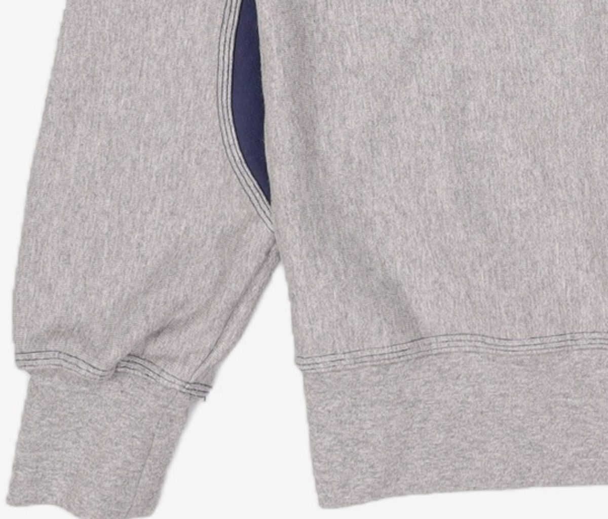 예일(YALE) HEAVYWEIGHT REVERSE WEAVE 3 STITCH CREWNECK GRAY M