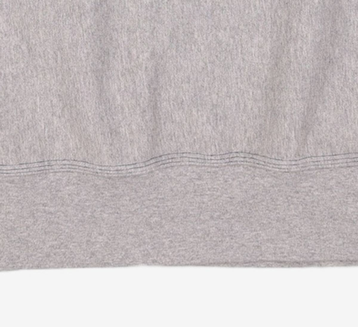 예일(YALE) HEAVYWEIGHT REVERSE WEAVE 3 STITCH CREWNECK GRAY M